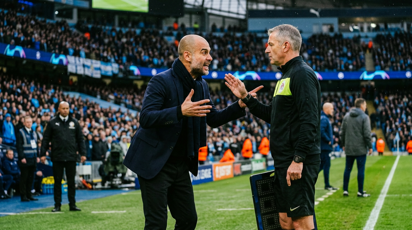 Guardiola Facing Touchline Ban Over FA Cup Clash