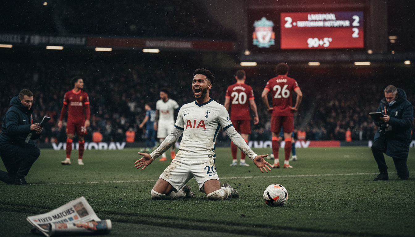 Liverpool Spurs Draw Fuels Fixed Matches Speculation